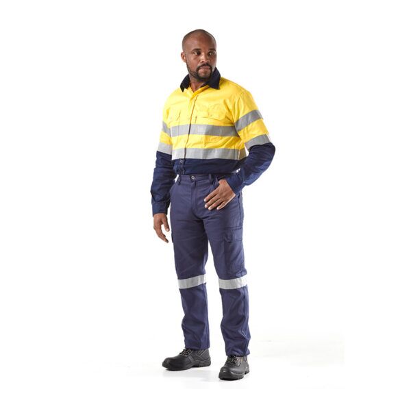 Dromex Hi-Viz Shirt, Long Sleeve