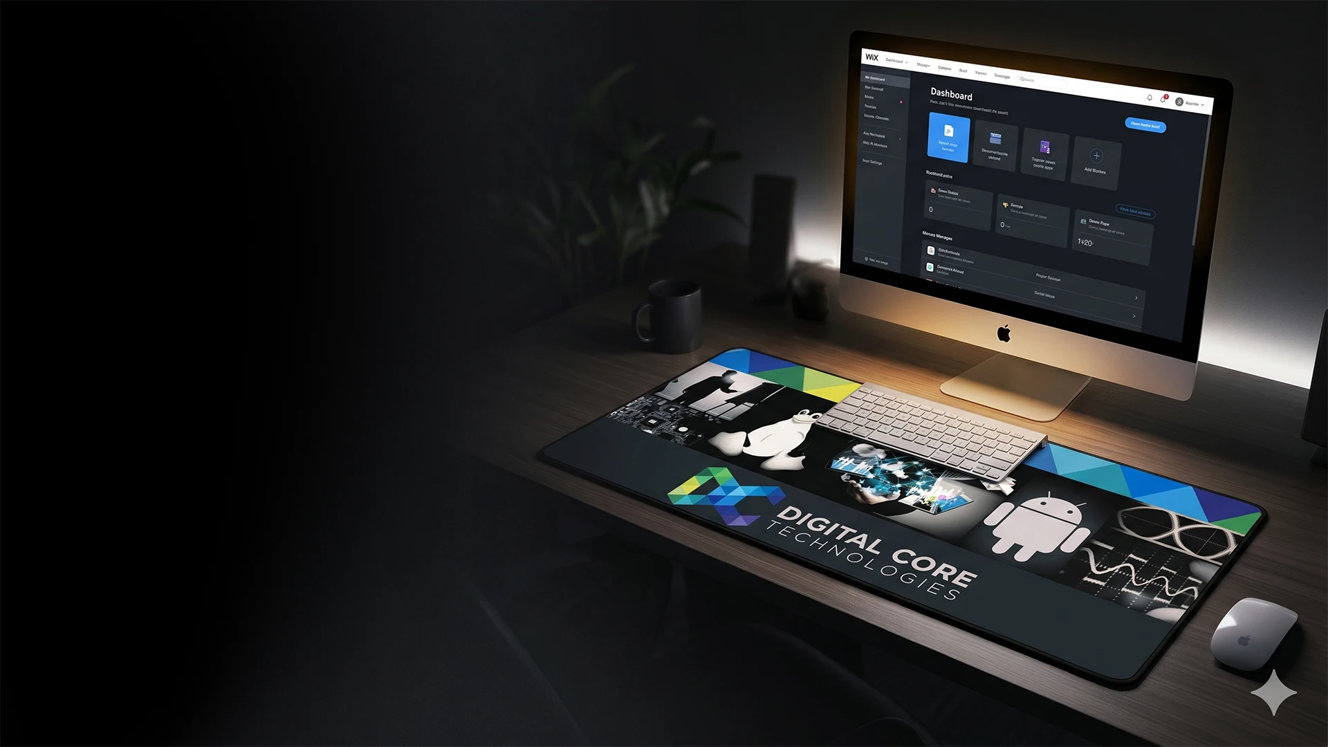 900mm x 400mm Full-Colour Sublimated Desk Mat