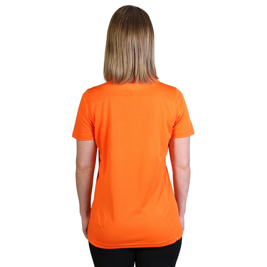 Ladies Matrix Polo - Orange/graphite - While Stocks Last