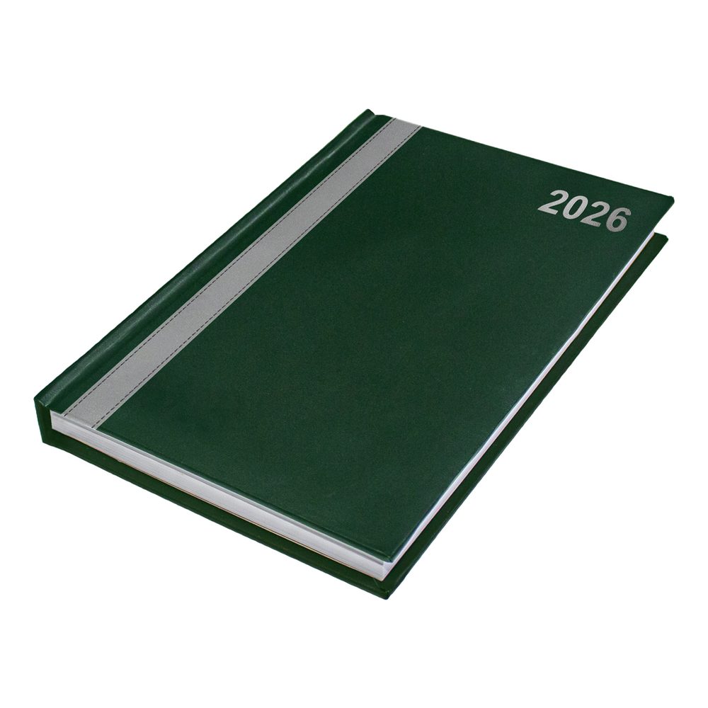 A4 Linea Stripe Two-Tone Diary (Padded Cover)