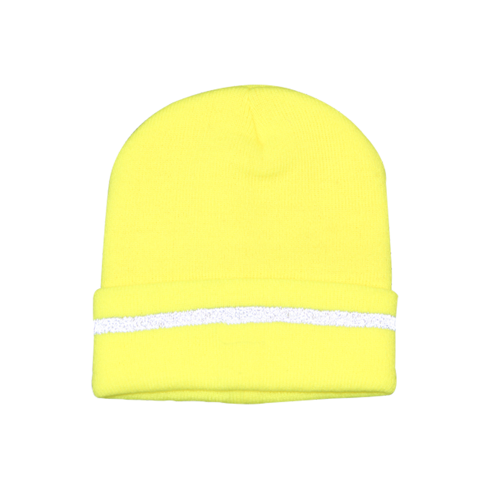HI VIS FLUORESCENT KNIT HAT (ITEM FLB02)