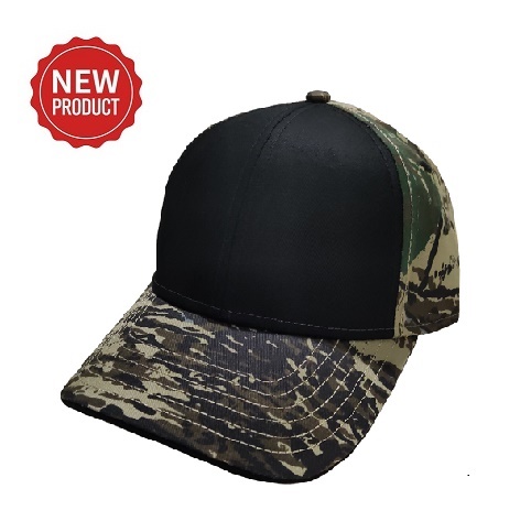 TWO TONE CAMO CAP -BLACK/PSYCHEDELIC/ (SC09 BLACK/PSYCHEDELIC )