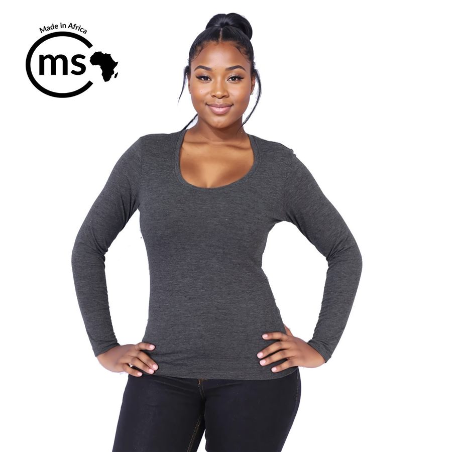 Ladies 150g Fashion Fit T-Shirt - long sleeve