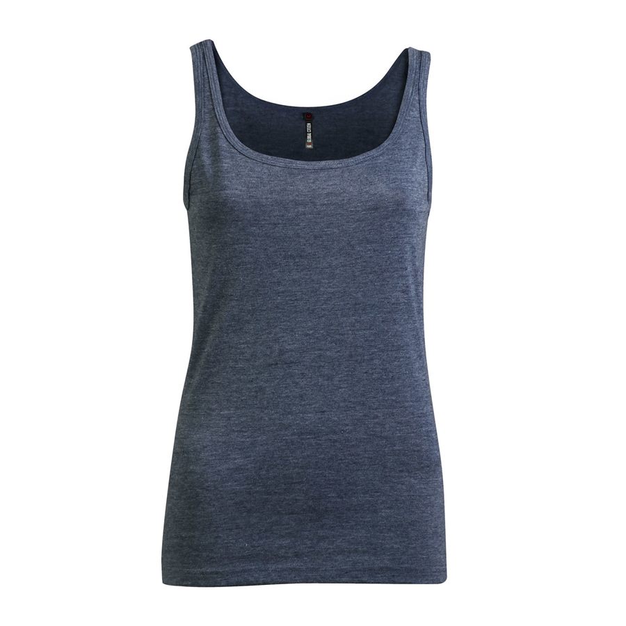 Ladies Lifestyle Vest - Ash Navy Melange - End Of Range