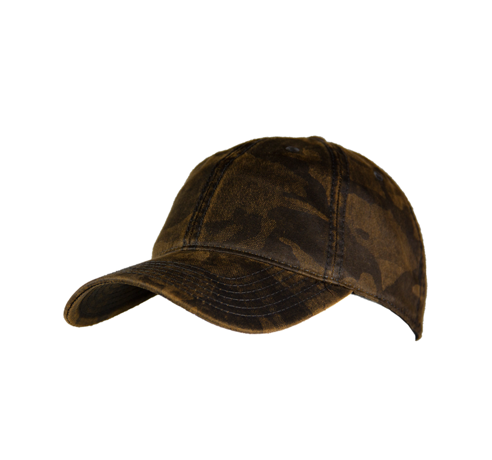 OILSKIN CAMO CAP (ITEM OSC-01 BROWN)