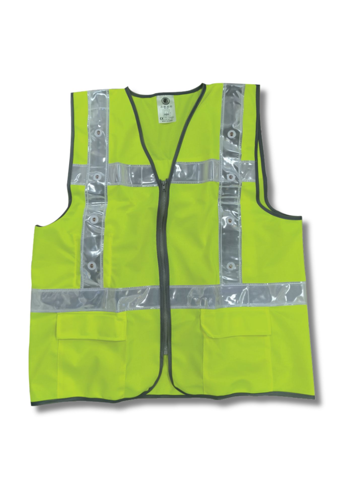 LED Signaling High Visibility Vest (YELLOW HVLED02)