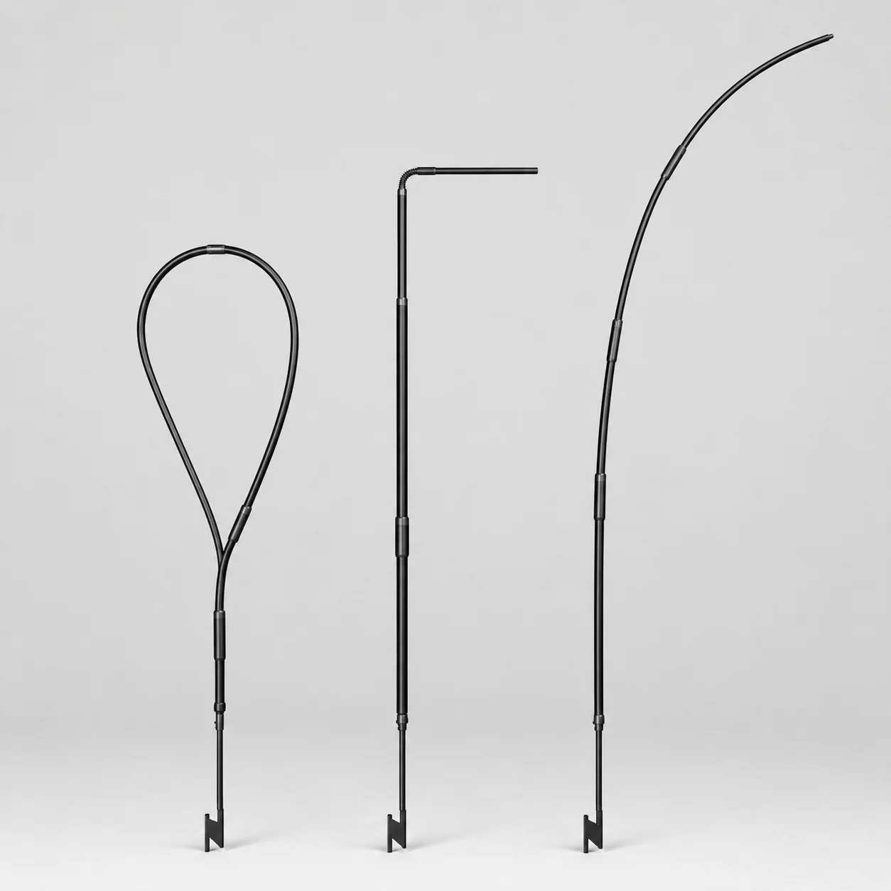 Build Your Brand Small 2m Sharkfin / Telescopic / Curve Flag - Single Sided - Frame Only