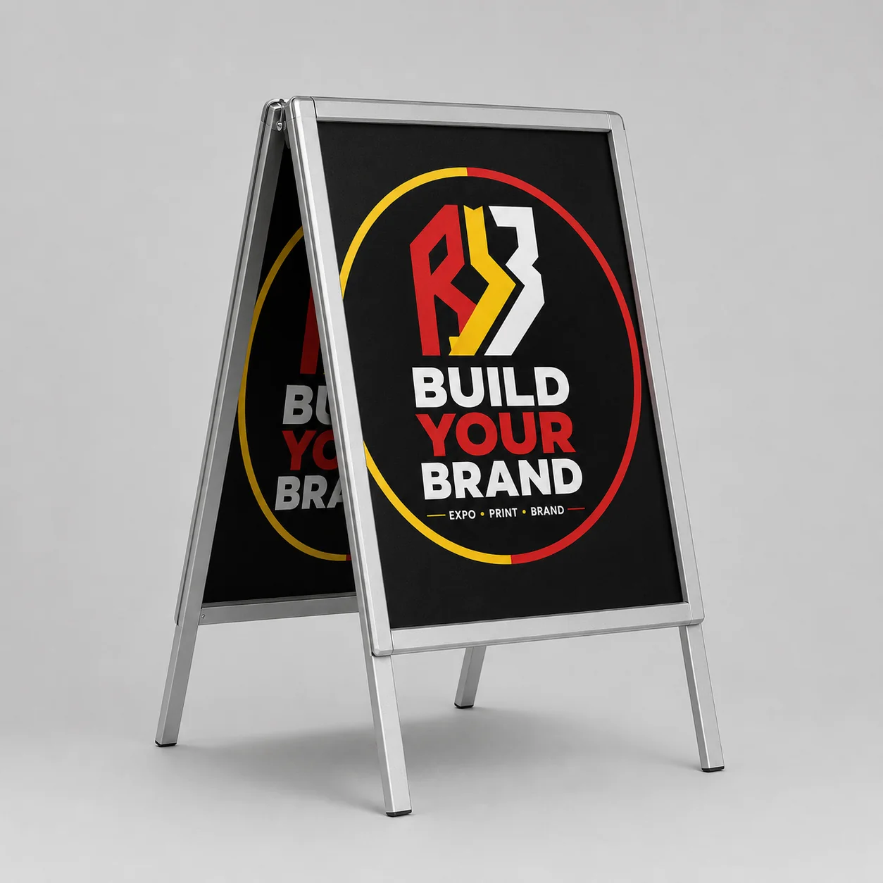 Build Your Brand Sandwich Board, Double-Sided, A1