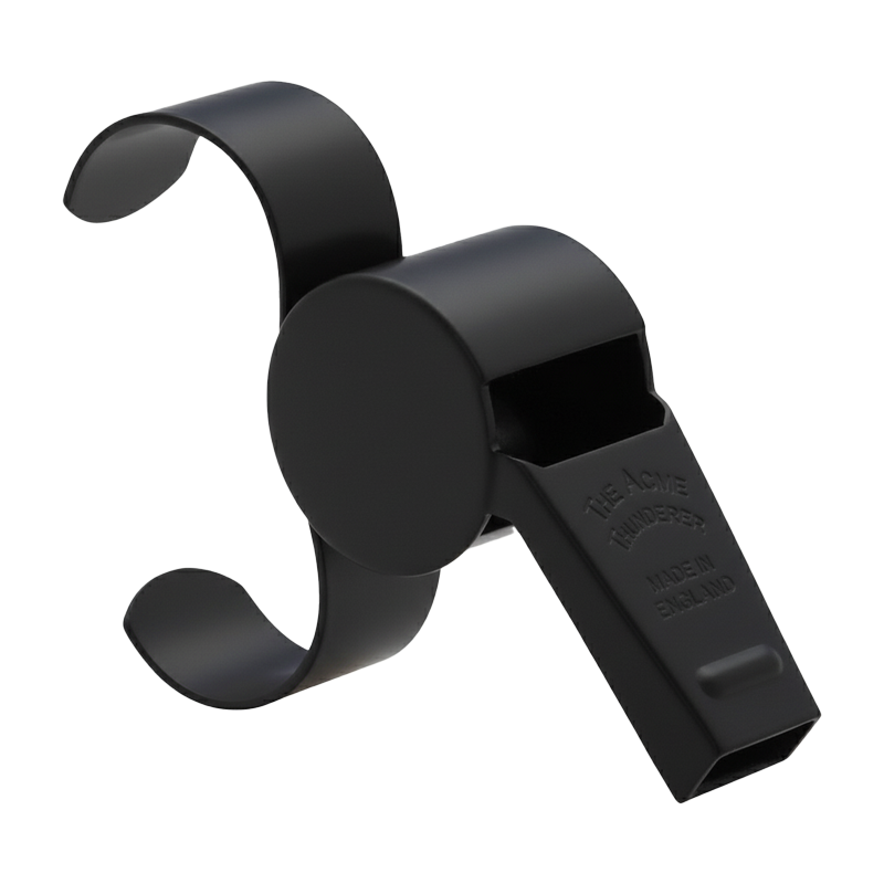 Acme 477/59.5 Thunderer Matt Black Finger Grip